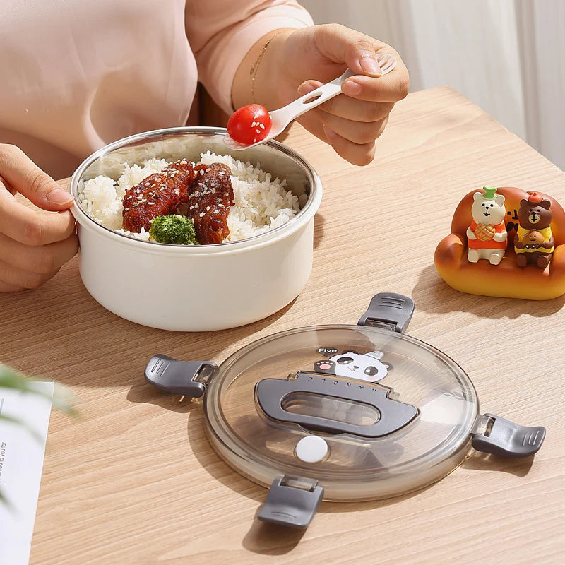 Unisex Voedselbewaarkom met Speels Panda-Design 3