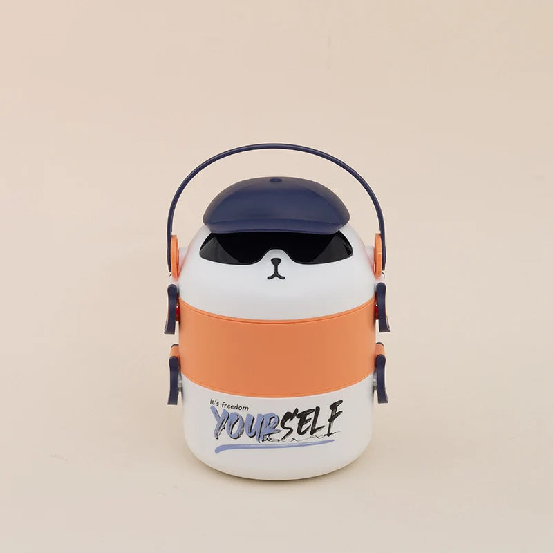 Unisex Voedseldrager Dierenthema Praktisch Ontwerp 7