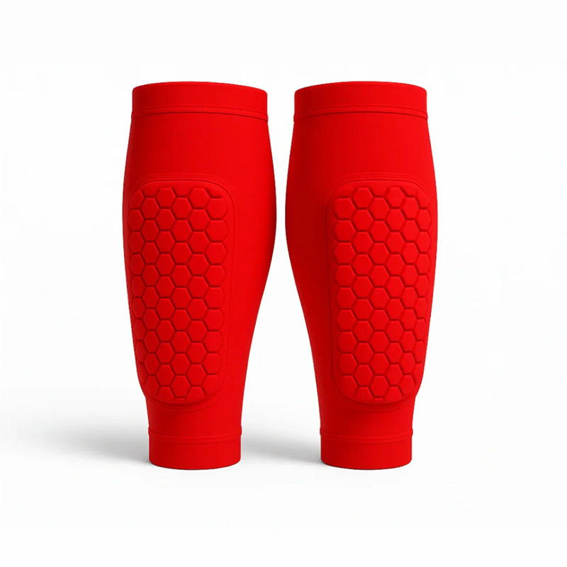 Unisex Voetbal Scheenbeschermers Met Schokabsorberende Vulling voor Comfort en Bescherming 2