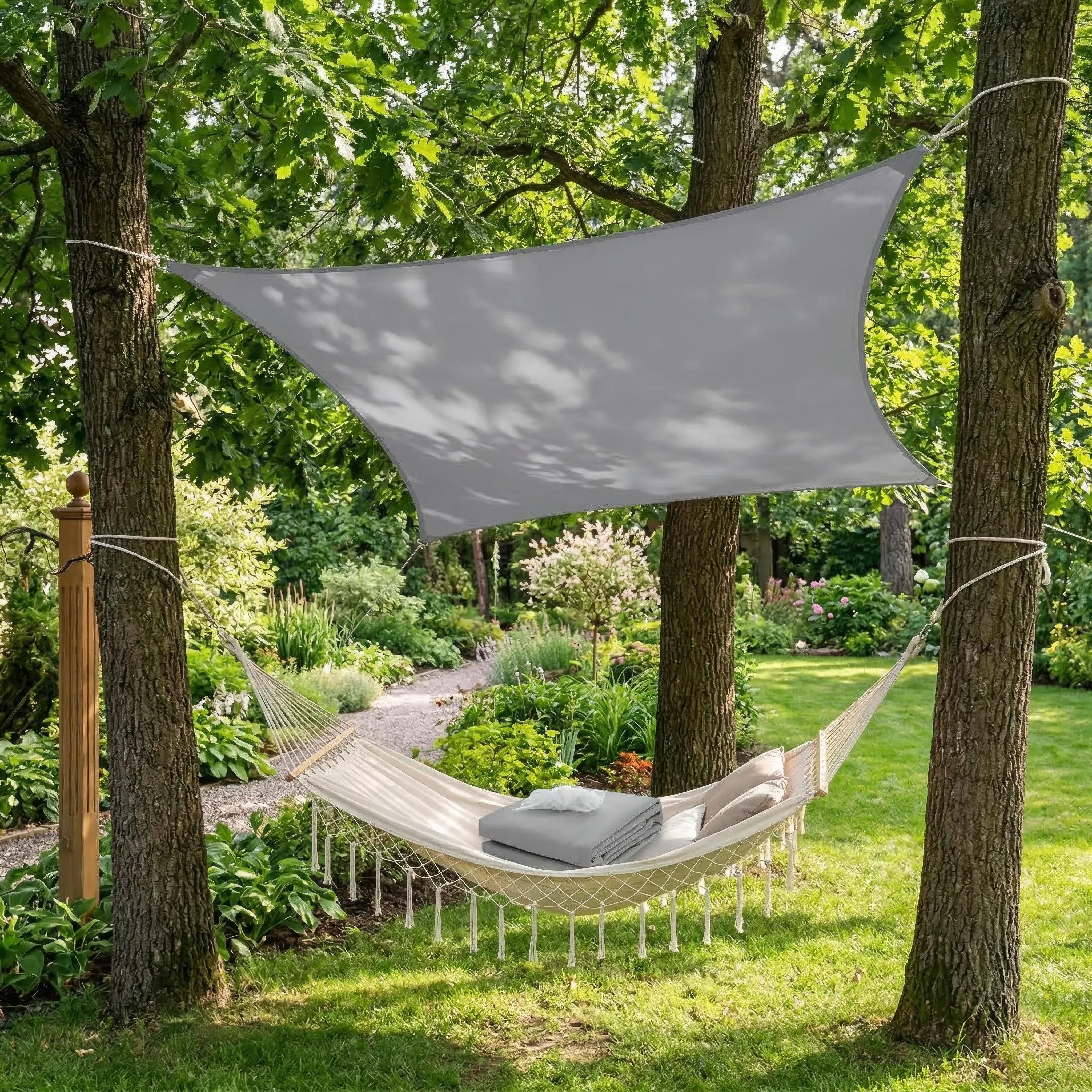 Unisex Waterdichte Rechthoekige Luifel voor Terras en Balkon 5