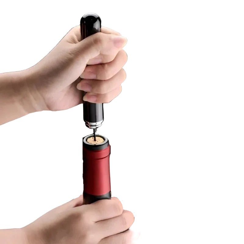 Unisex Wijnopener Luchtdruk Innovatief Design voor Makkelijk Wijnflessen Openen 0