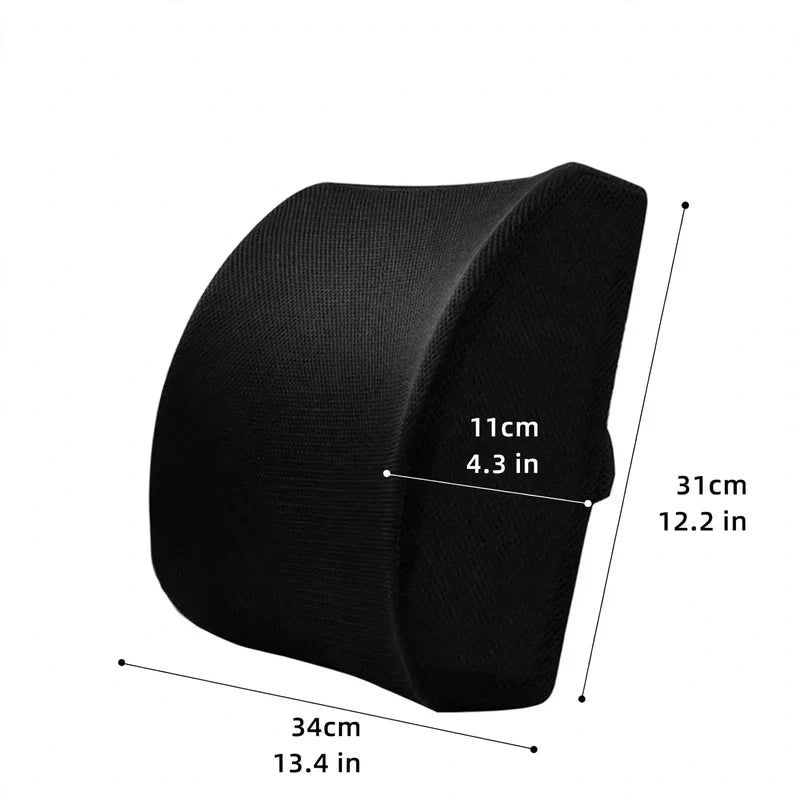 Unisex Zitkussen met Gel en Traagschuim voor Ergonomisch Zitcomfort 0
