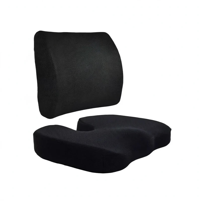 Unisex Zitkussen met Gel en Traagschuim voor Ergonomisch Zitcomfort 1