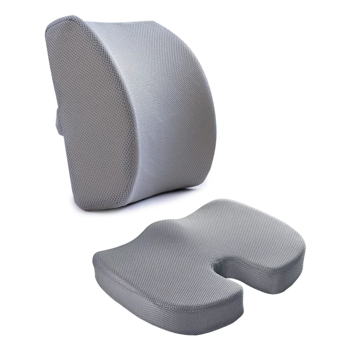 Unisex Zitkussen met Gel en Traagschuim voor Ergonomisch Zitcomfort 4