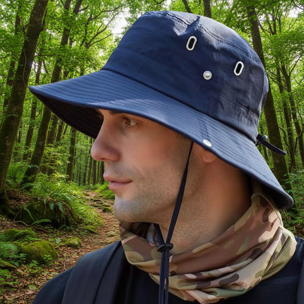 Unisex Zonnehoed Ademend met Brede Rand voor Optimale Zonbescherming 4