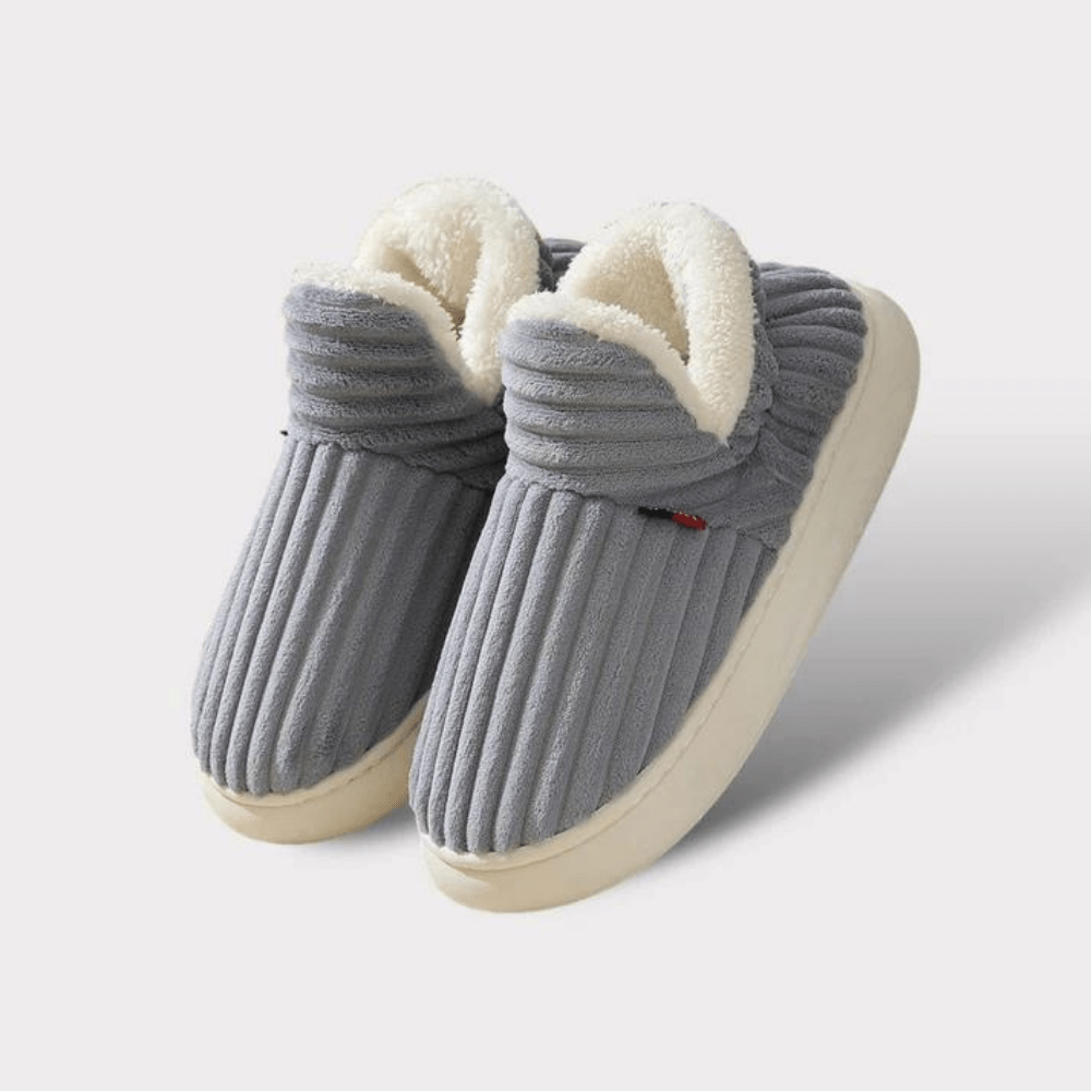 Unisex slippers, zacht pluche, antislip en ergonomisch ontwerp. 3