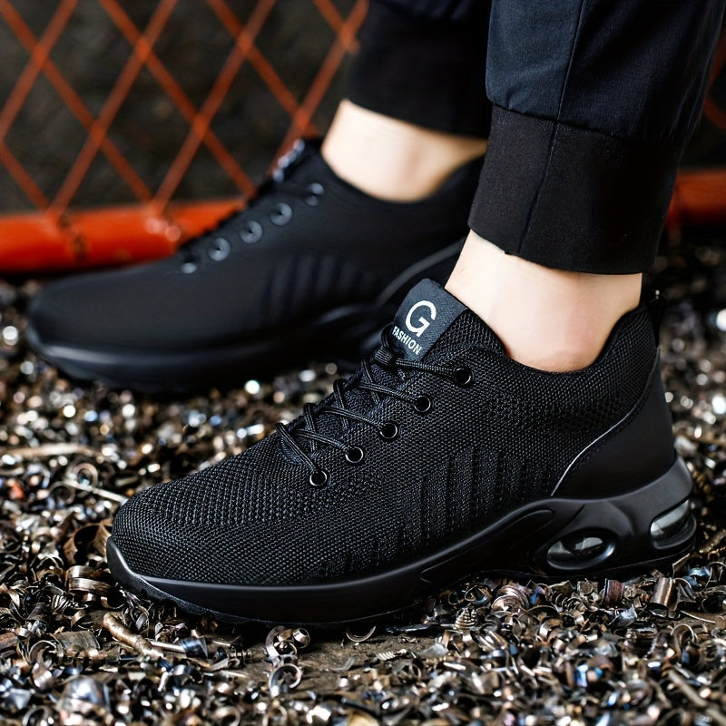 Veiligheidsneakers voor Dames en Heren - Sportieve Sneaker met Ademend Bovenwerk 6