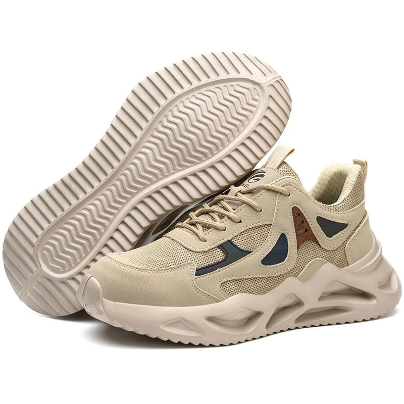 Veiligheidsschoenen Heren en Dames Met Stalen Neus Sneakers 10