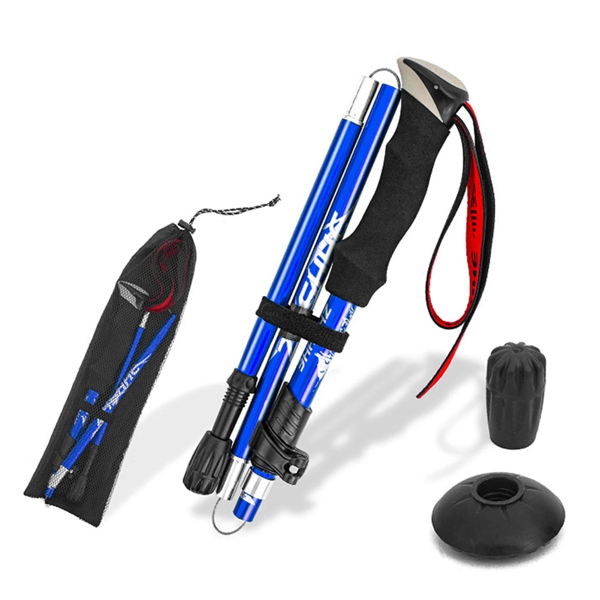 Verstelbare Trekkingstokken met Ergonomische Handgreep 7