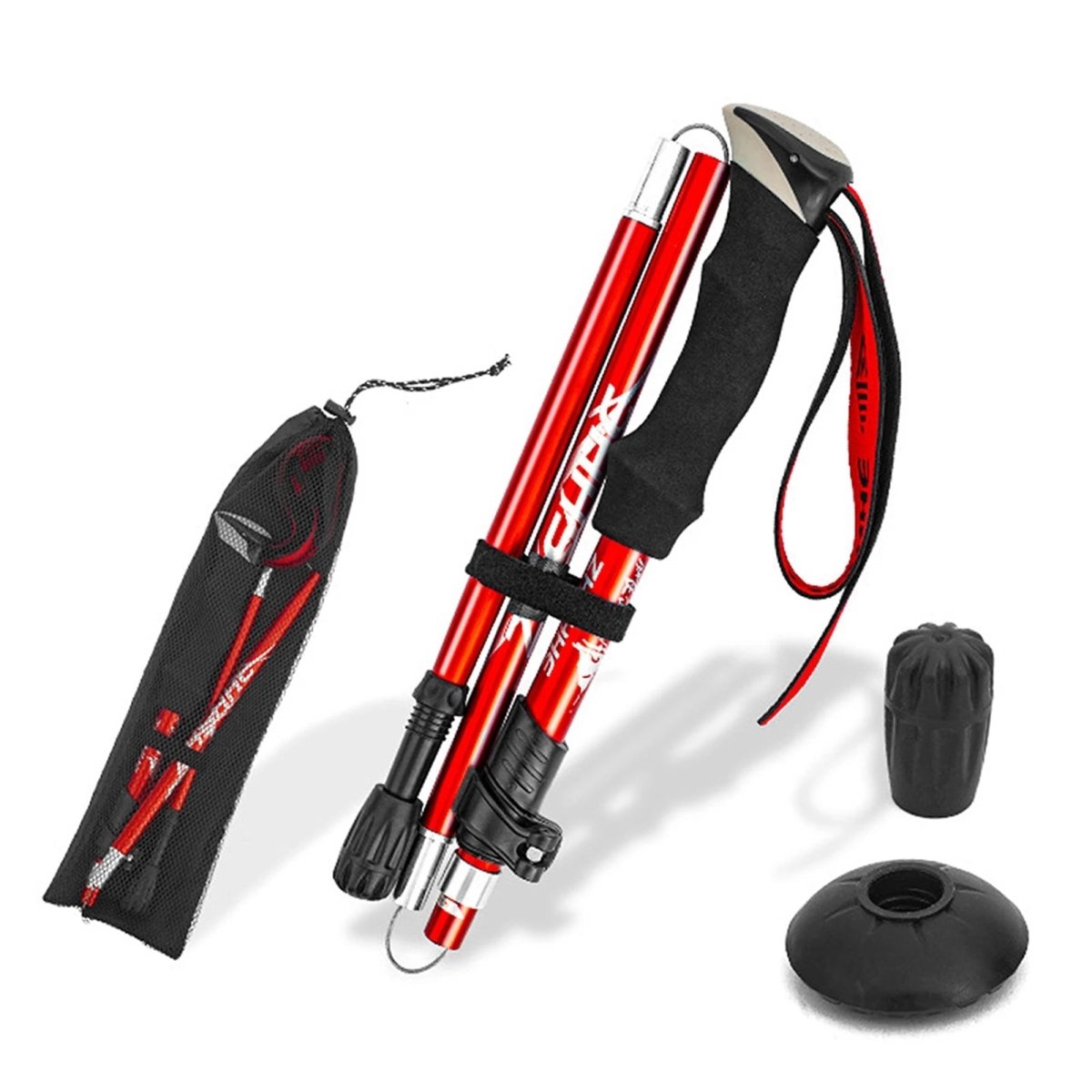 Verstelbare Trekkingstokken met Ergonomische Handgreep 8