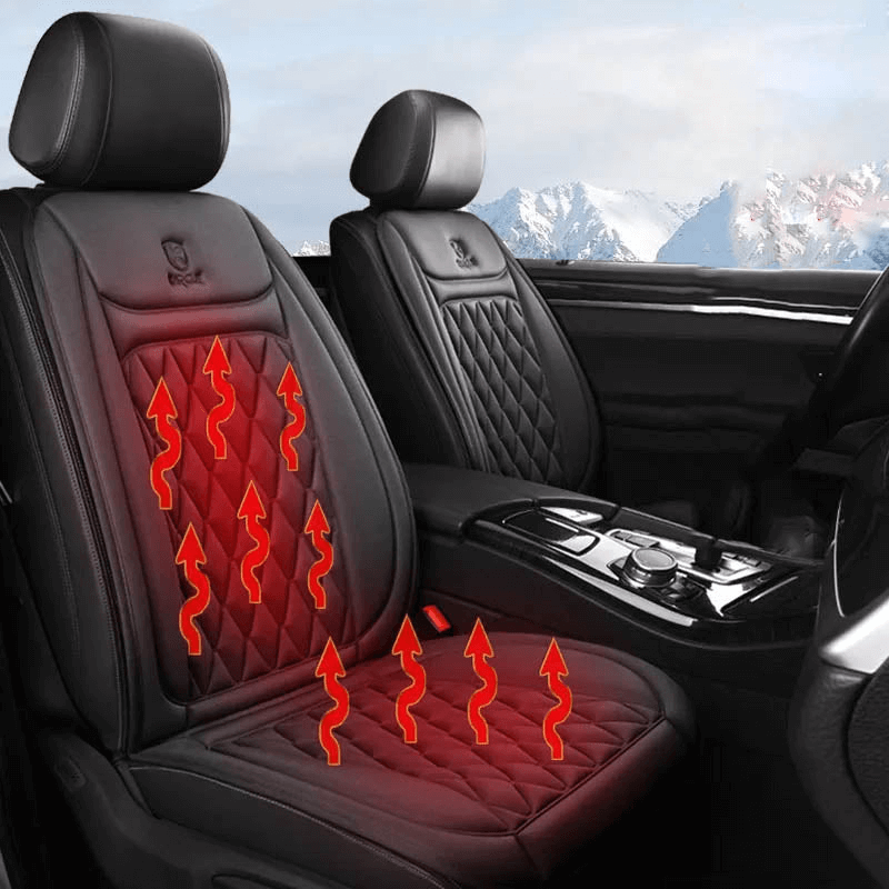 Verwarmde Autostoelhoes met Instelbare Temperatuurregeling 5