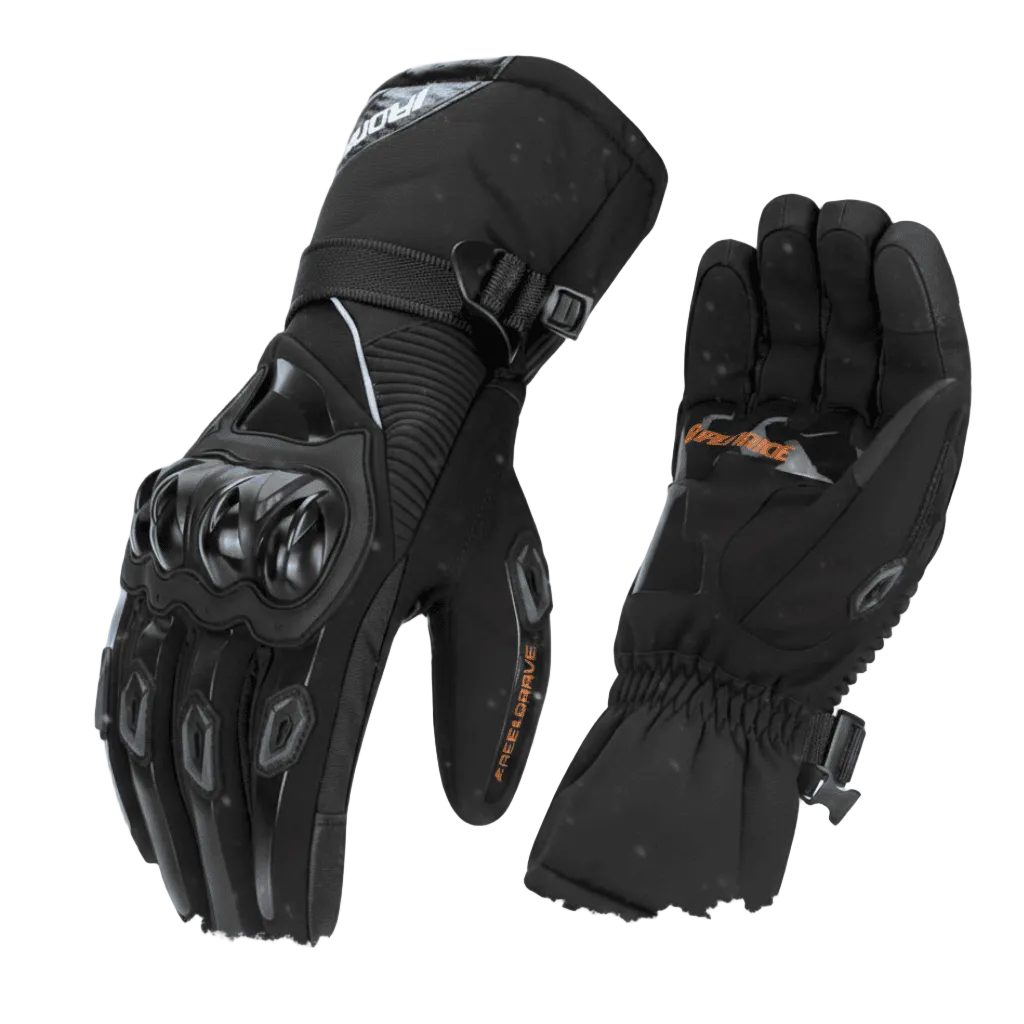 Verwarmde Motorhandschoenen Winter met Antislip Grip en Reflecterende Elementen 0