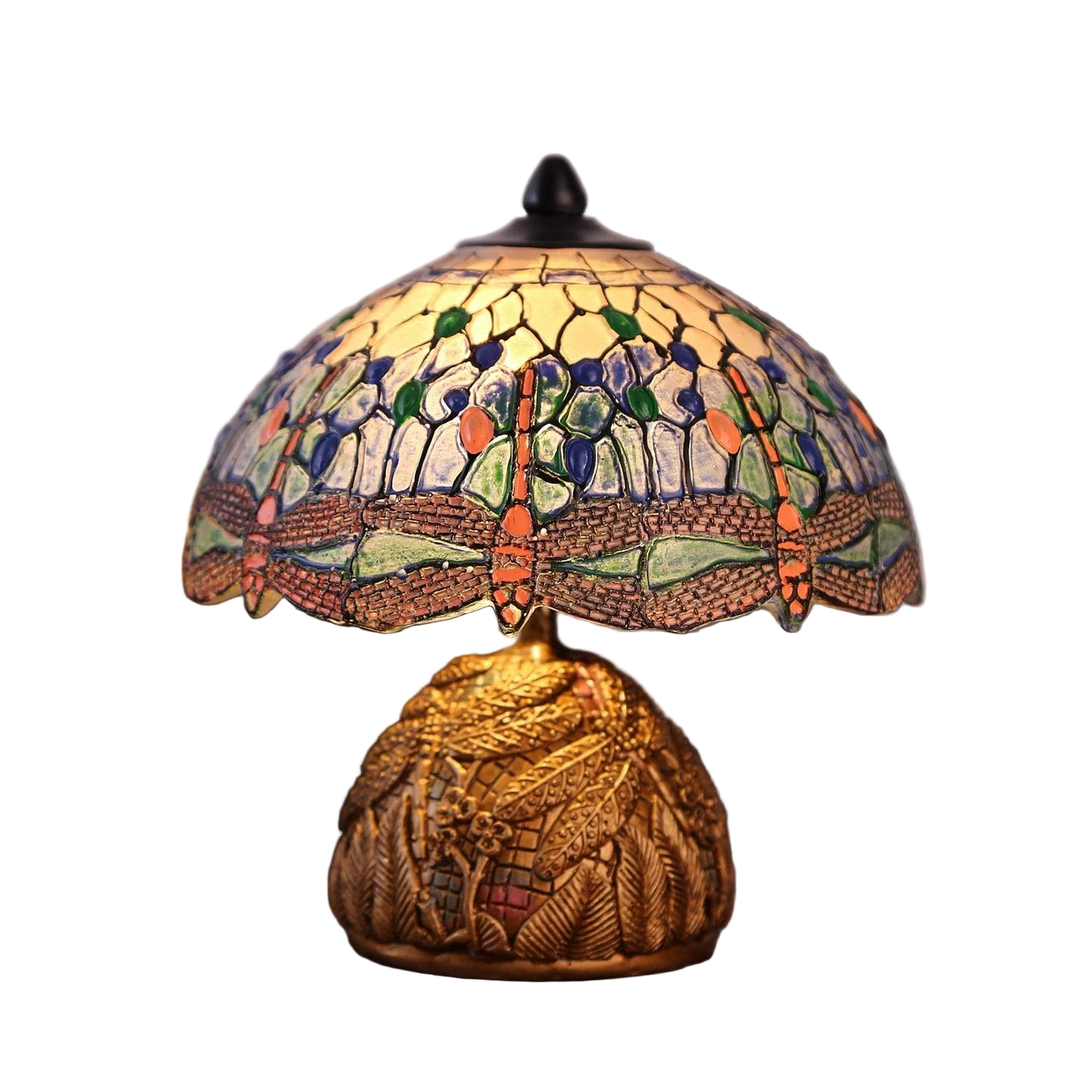 Vintage Hanglamp Met Libellen Ontwerp - Warm Wit LED Verlichting