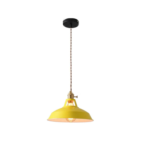 Vintage Hanglamp Metalen Retro Stijl 9