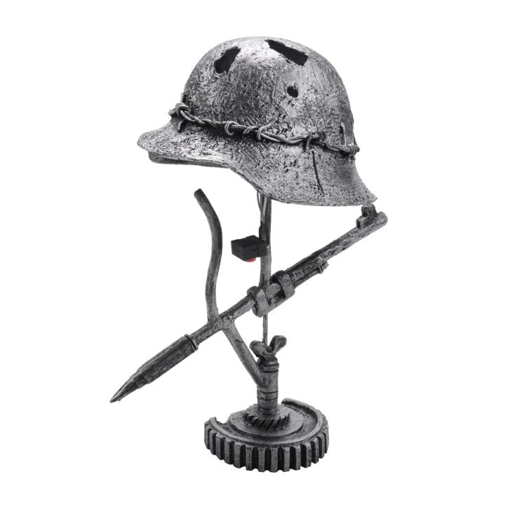 Vintage Tafellamp Helm Stijl 2