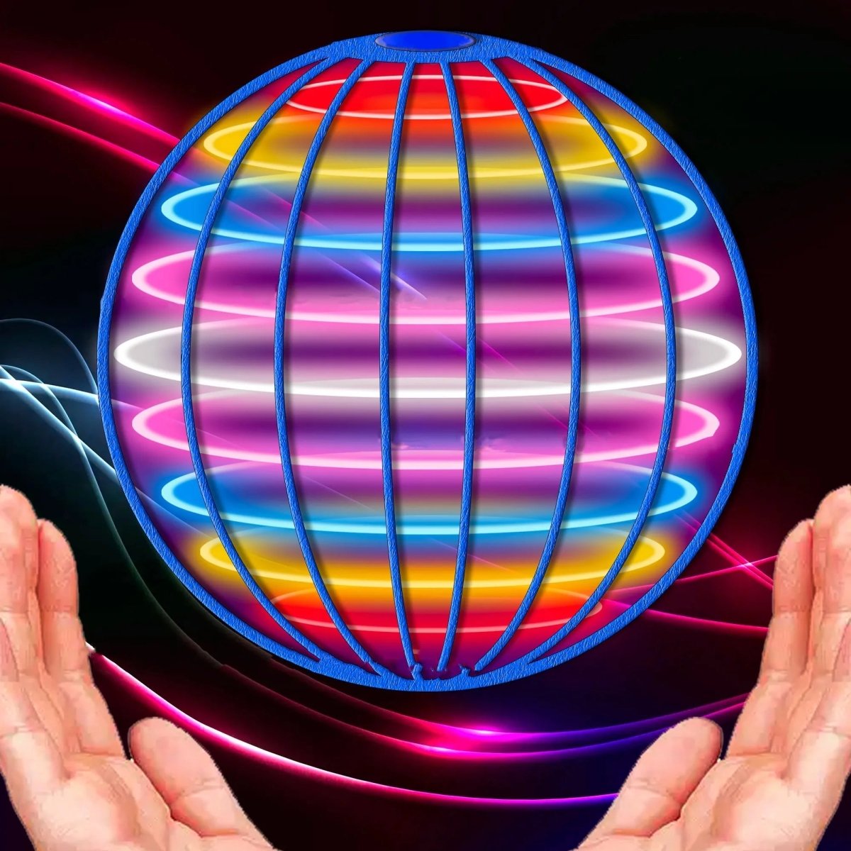 Vliegende Gyroscoop met 360° Beweging en LED Lichteffecten 1