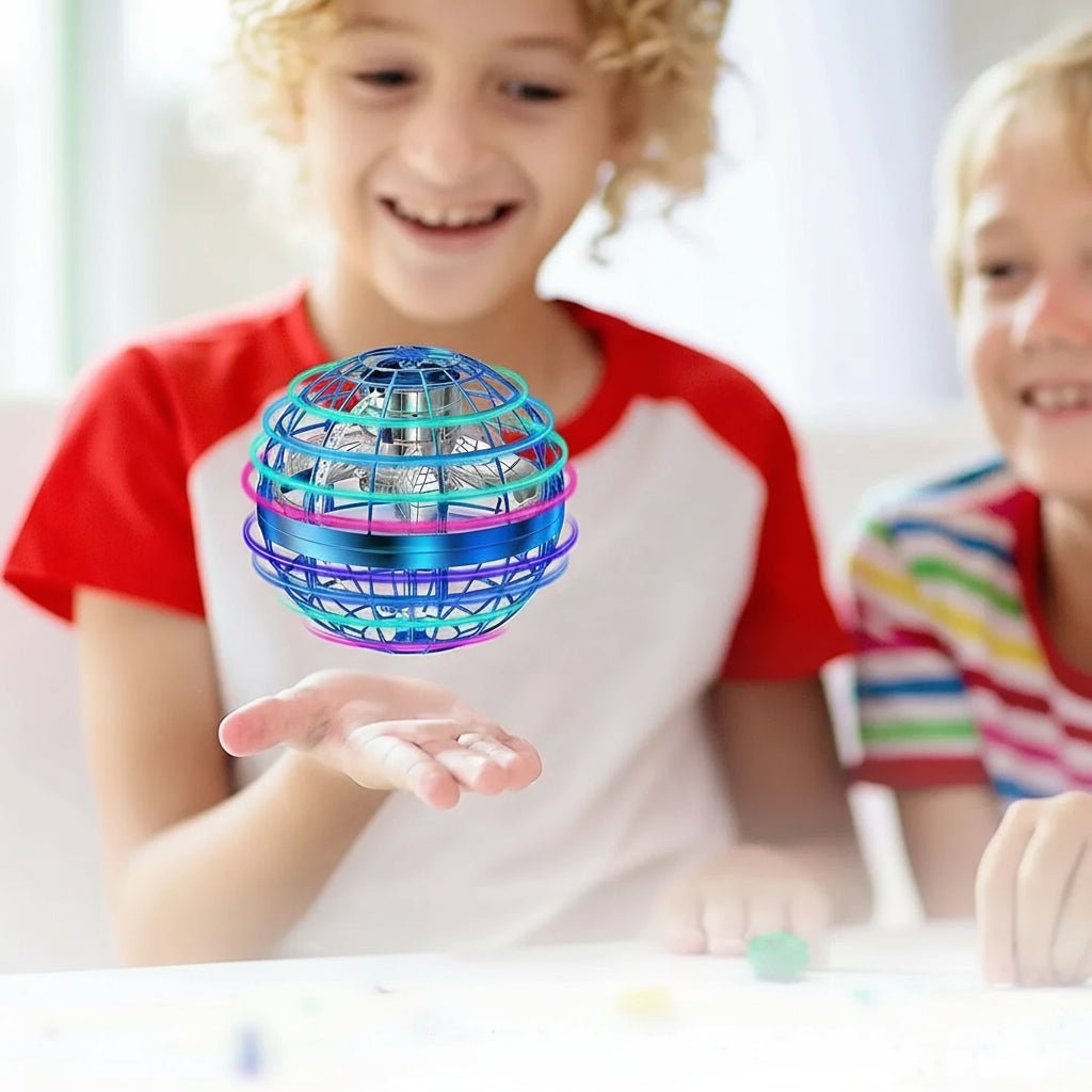 Vliegende Gyroscoop met 360° Beweging en LED Lichteffecten 5