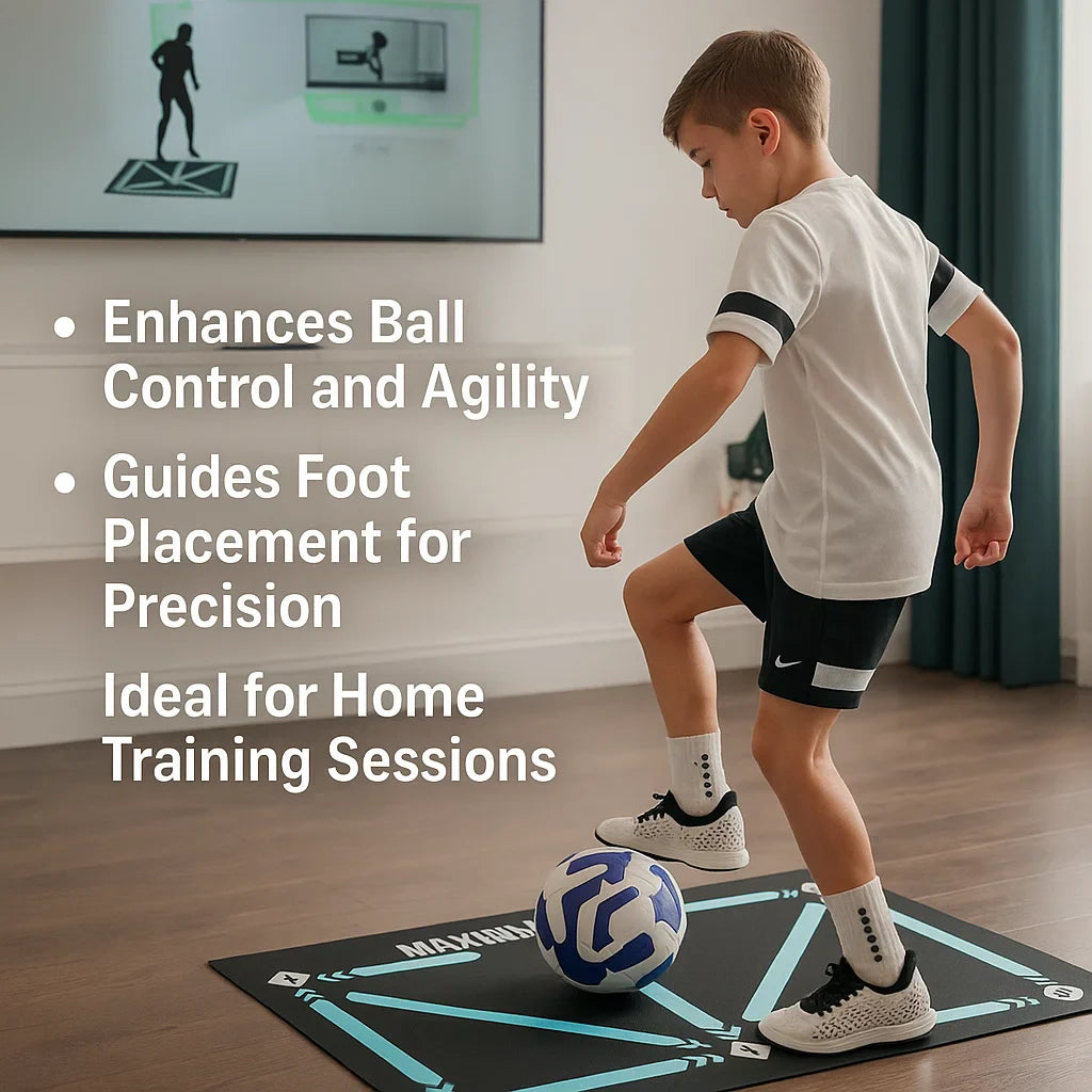 Voetbal Trainingsmat Voor Thuisgebruik Antislip 2x2 Meter 2