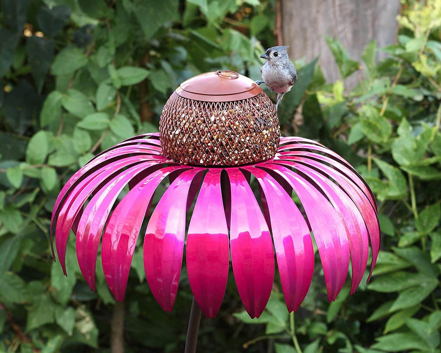 Vogelhuisje Bloemvormig voor Tuin Decoratie 9