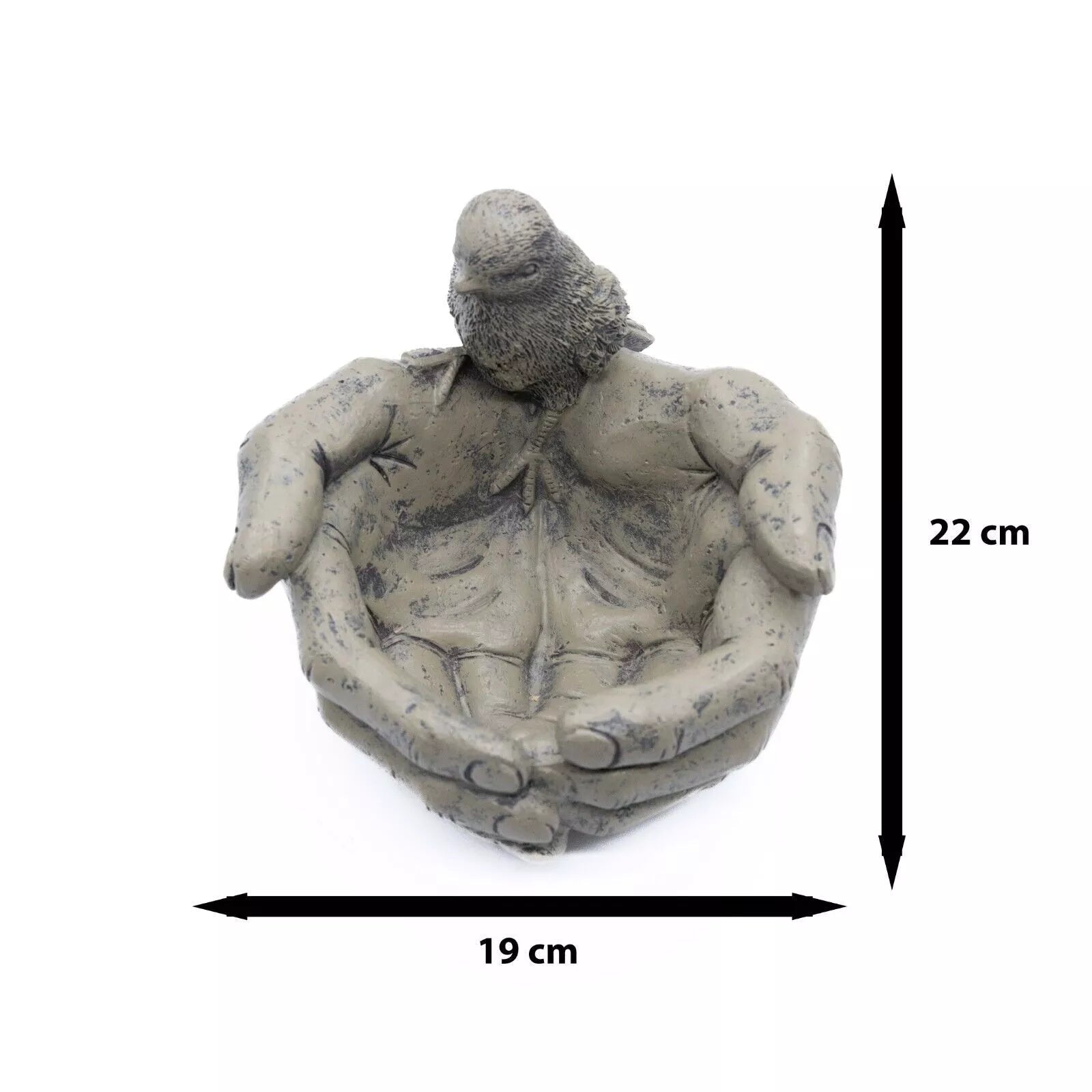 Vogelvoederhuisje Artistiek Handvorm voor Tuin en Balkon 4