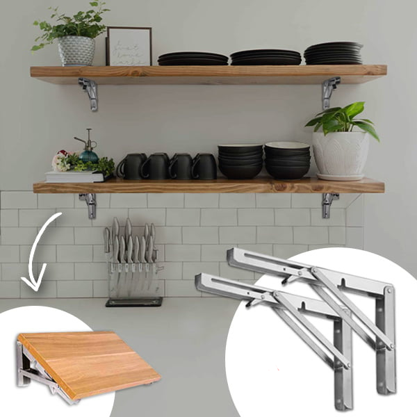Vouwbare Beugel Set voor Dikke Klaptafels Multifunctioneel Design 5