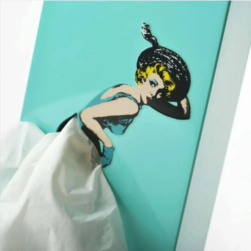 Vrouwelijke Retro Opbergdoos Stijlvol 11