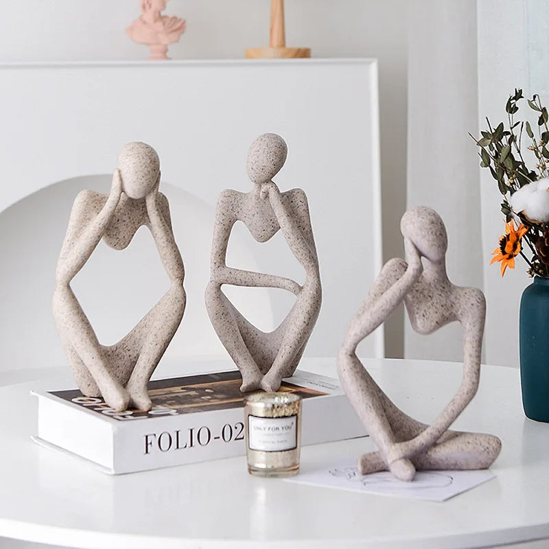 Vrouwelijke Sculptuur Abstracte Kunst voor Woondecoratie 1