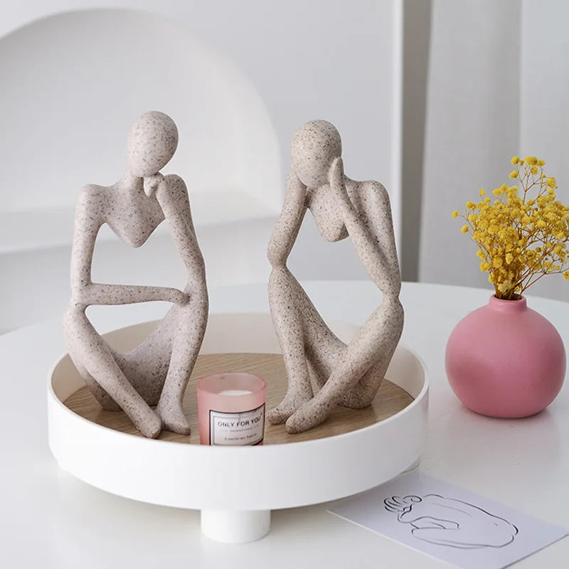 Vrouwelijke Sculptuur Abstracte Kunst voor Woondecoratie 3