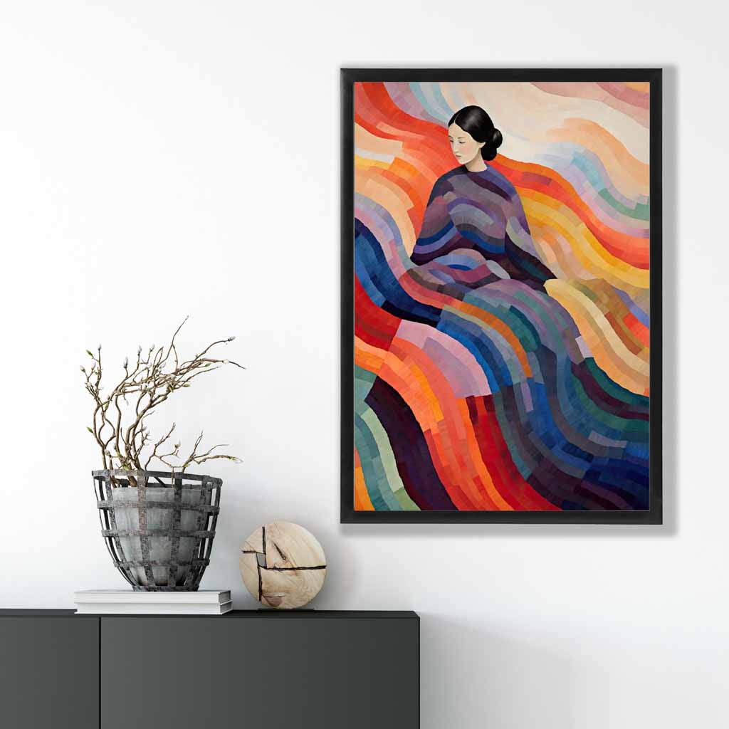 Vrouwen Abstract Surrealistisch Kunstwerk Print 1