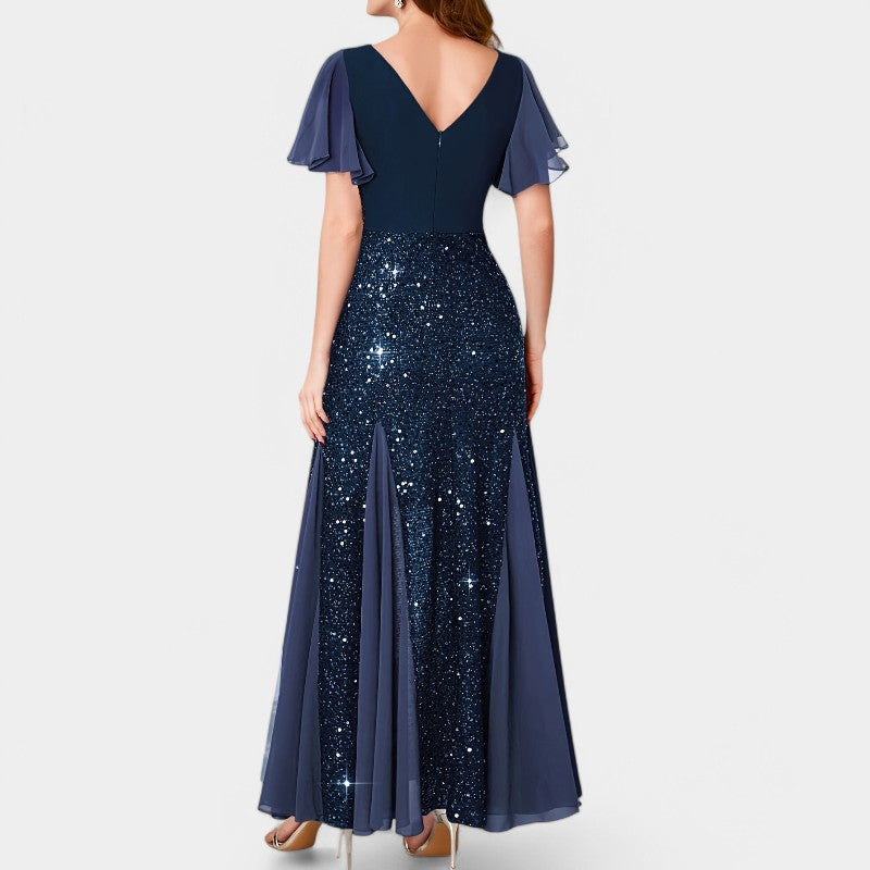 Vrouwen Avondjurk Met Hartvormige Halslijn Polyester 6