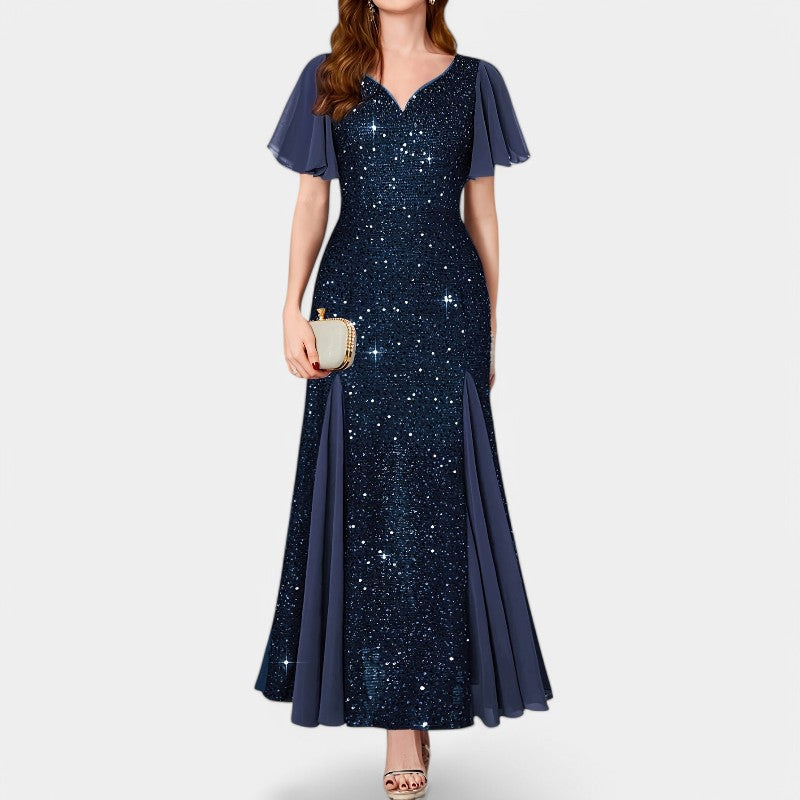Vrouwen Avondjurk Met Hartvormige Halslijn Polyester 7