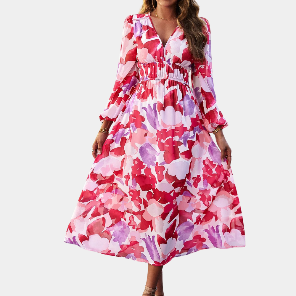 Vrouwen Festkjole Met Elegante Pasvorm 1