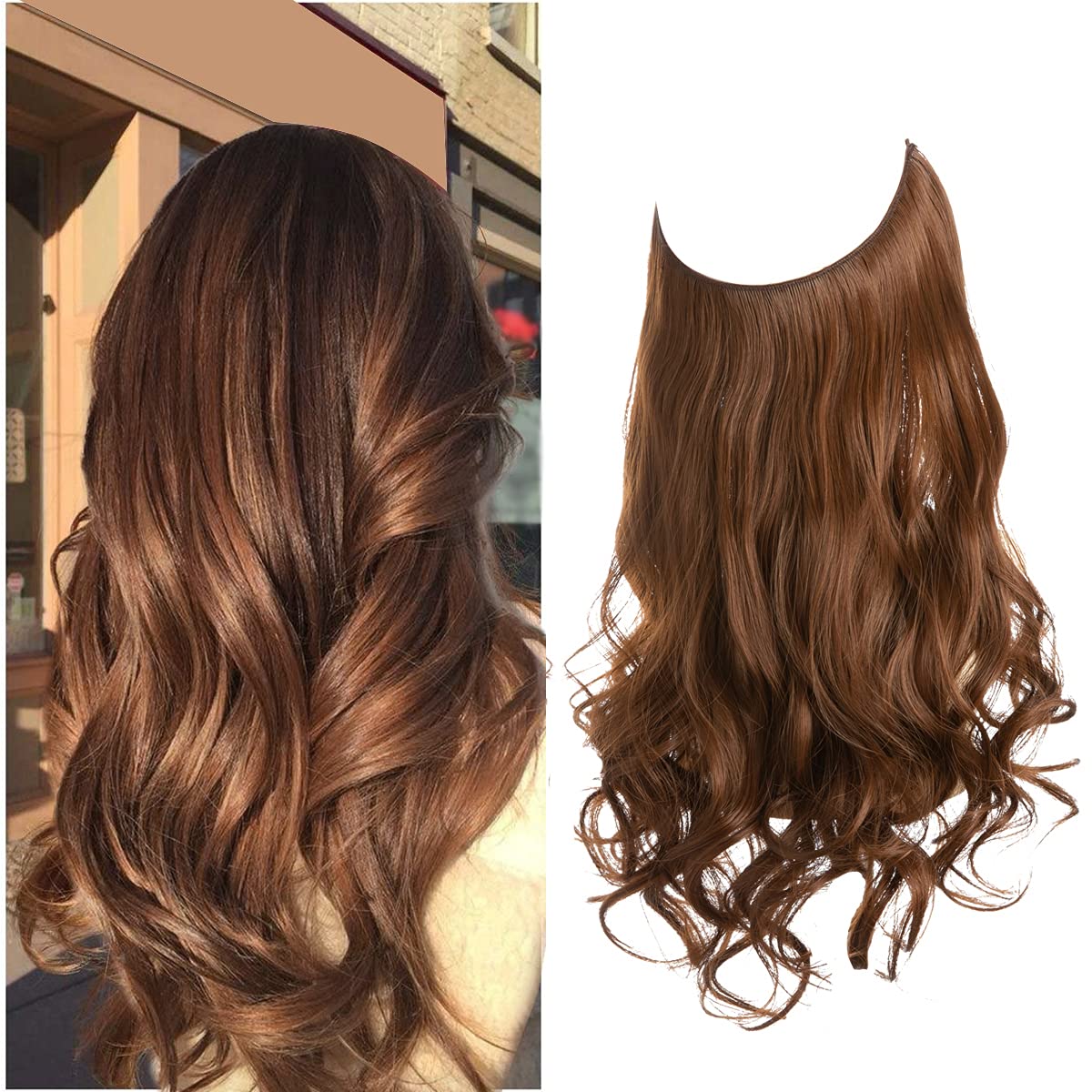 Vrouwen Haaraccessoire Onzichtbare Haarlokken 10