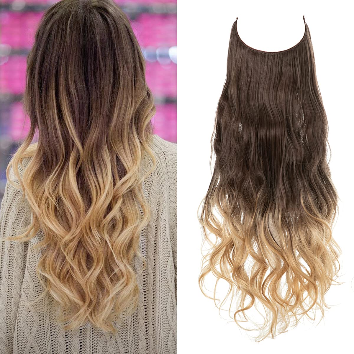 Vrouwen Haaraccessoire Onzichtbare Haarlokken 4