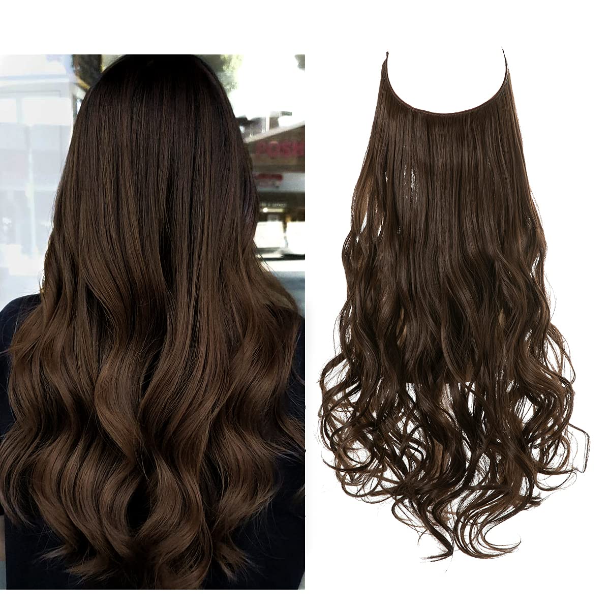 Vrouwen Haaraccessoire Onzichtbare Haarlokken 9