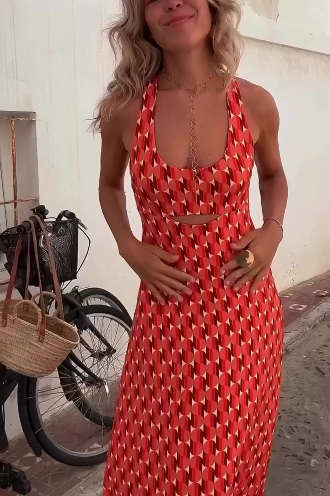 Vrouwen Jurk Elegante Stijl Ademend Materiaal 4
