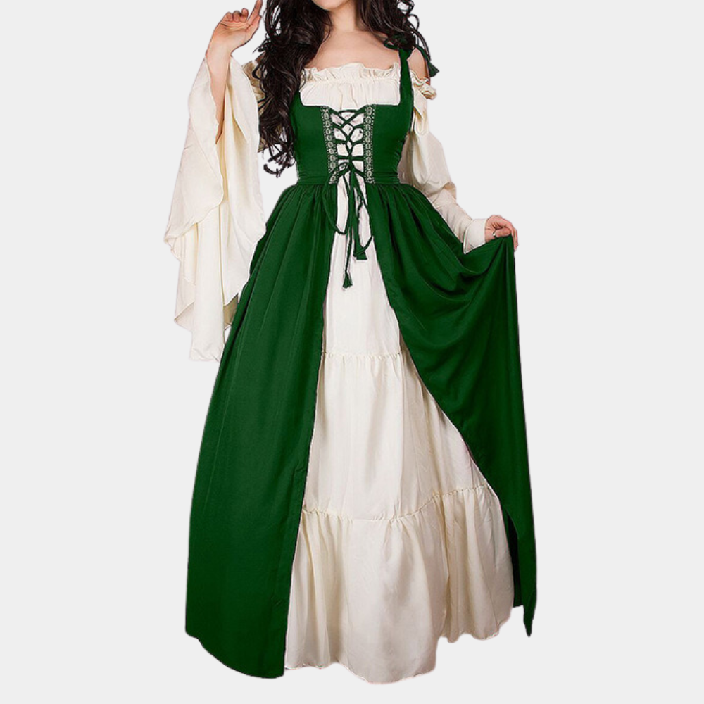 Vrouwen Middeleeuwse Jurk Klassiek Stijl 2