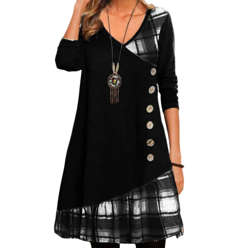 Vrouwen Midi Dress Casual Stijl 0