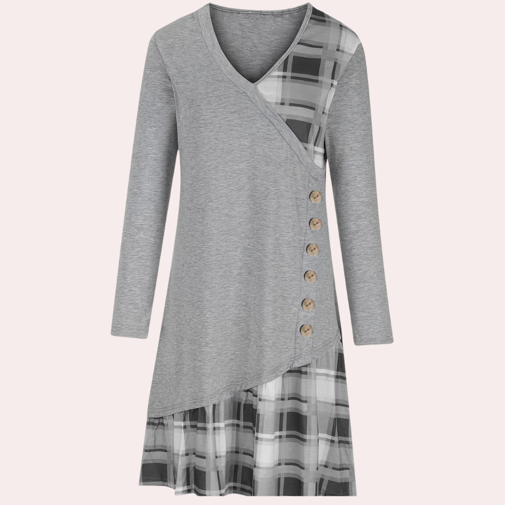 Vrouwen Midi Dress Casual Stijl 1