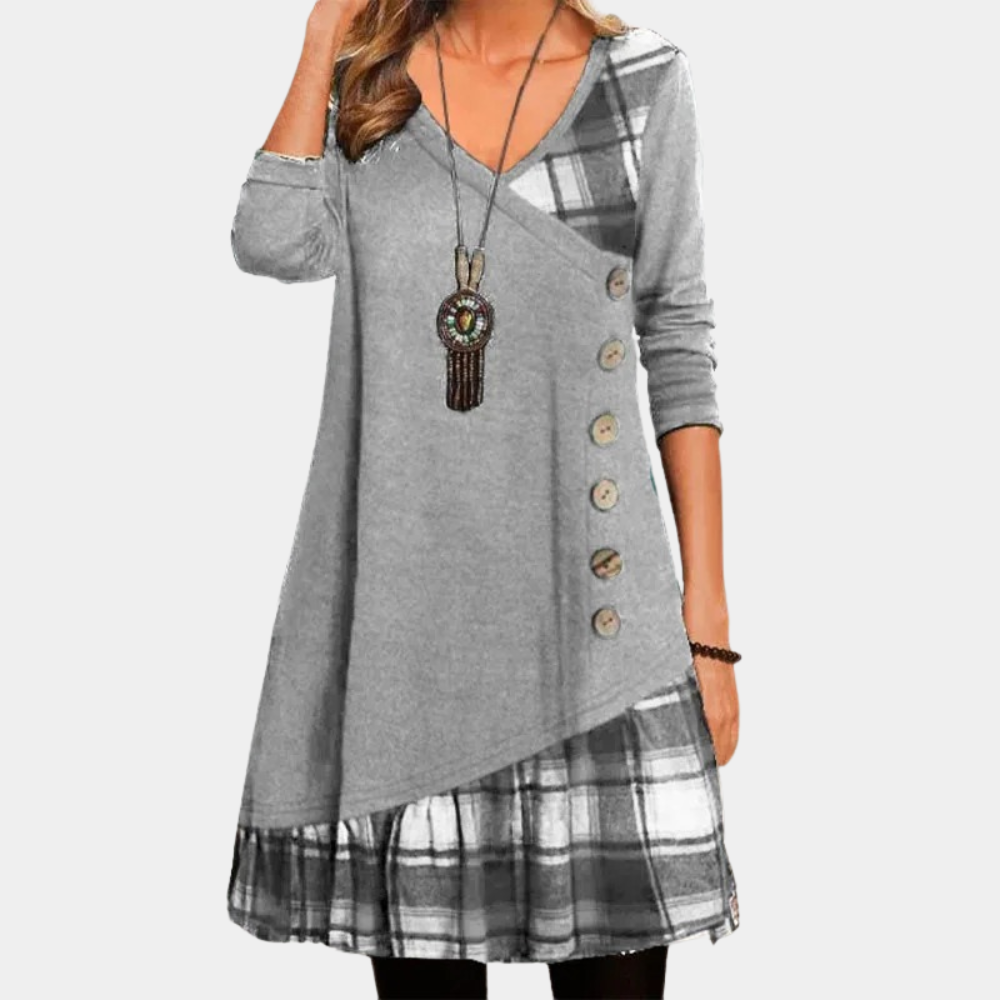 Vrouwen Midi Dress Casual Stijl 3