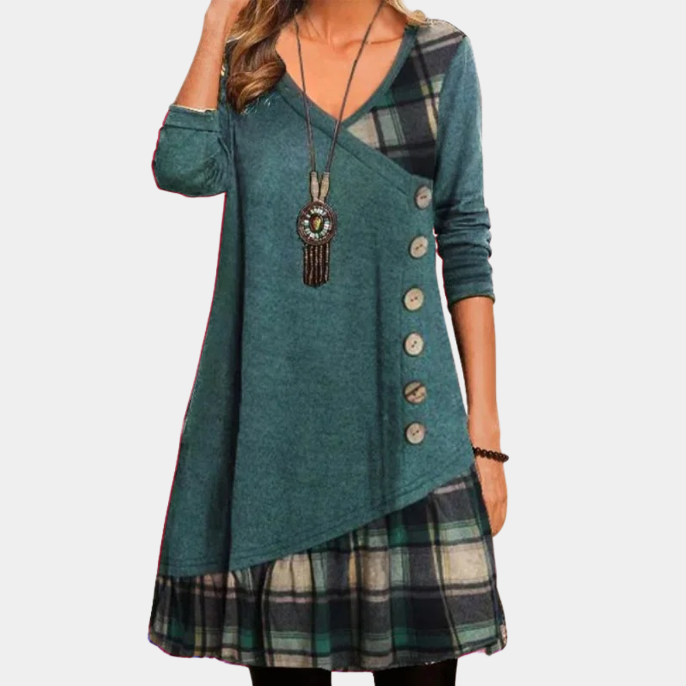 Vrouwen Midi Dress Casual Stijl 4