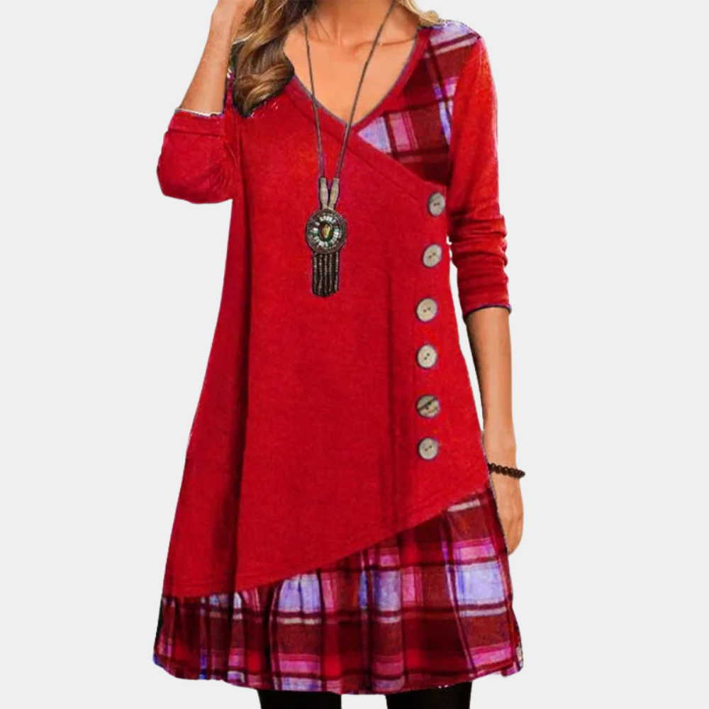 Vrouwen Midi Dress Casual Stijl 5