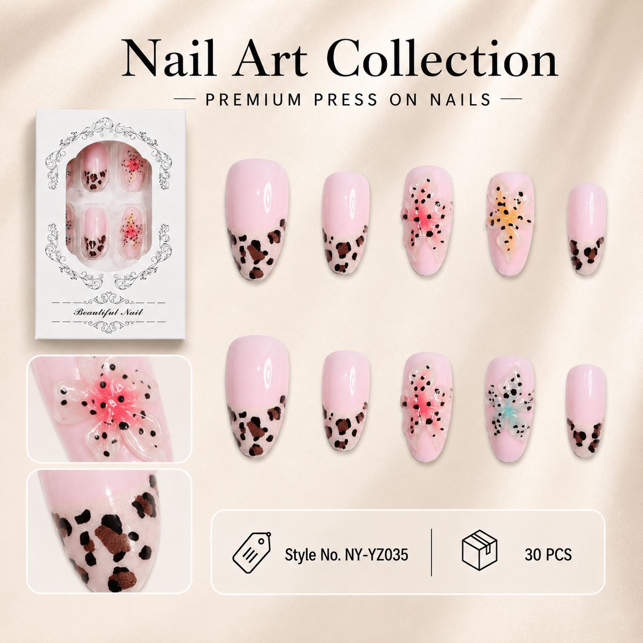 Vrouwen Nail Art Set Diverse Designs 1