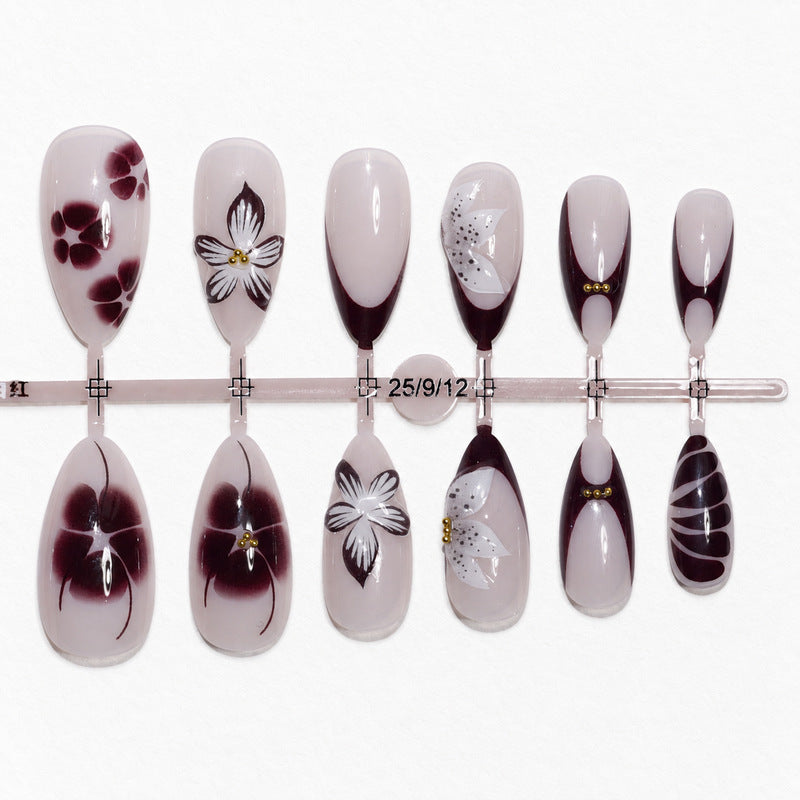 Vrouwen Nail Art Set Stijlvolle Boogdesigns 3