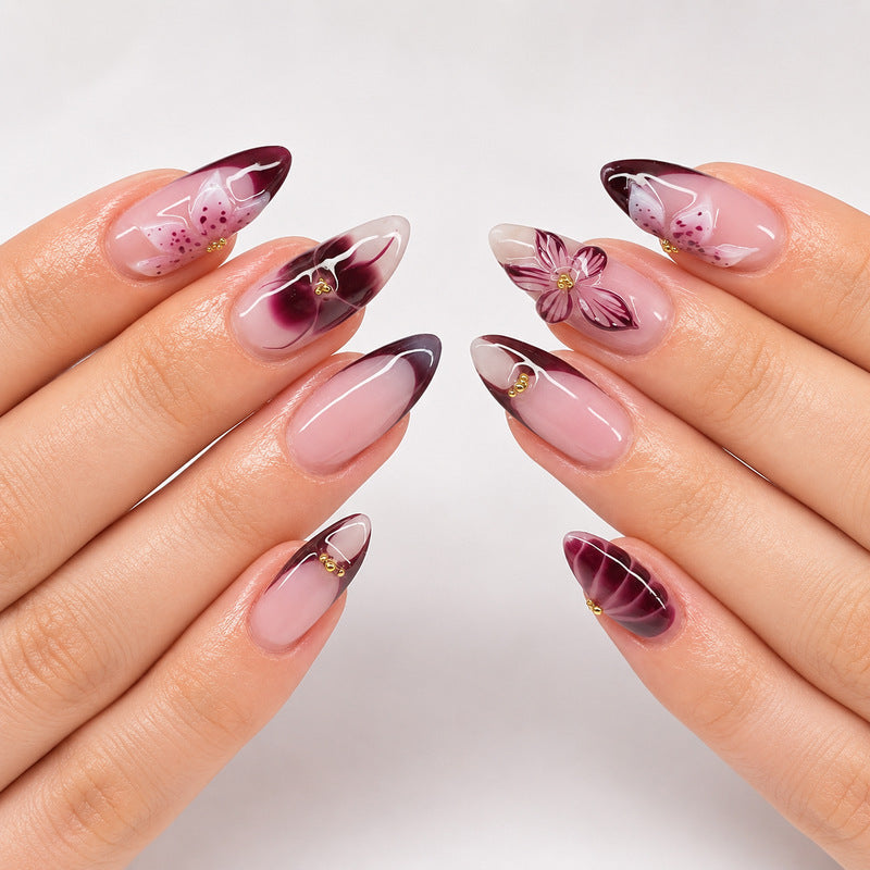 Vrouwen Nail Art Set Stijlvolle Boogdesigns 4