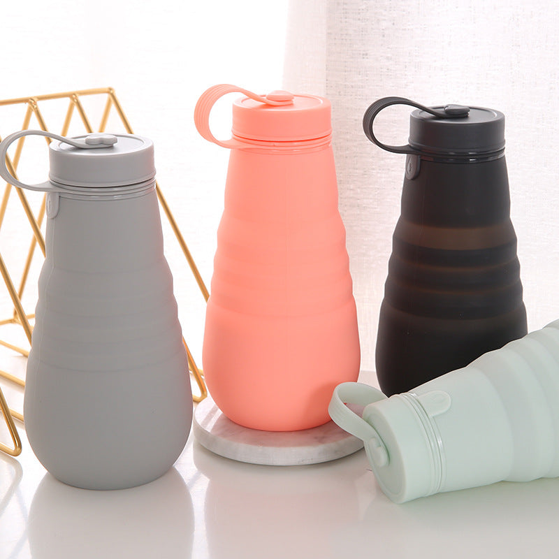 Vrouwen Opvouwbare Drinkfles met Veilige Sluiting 1