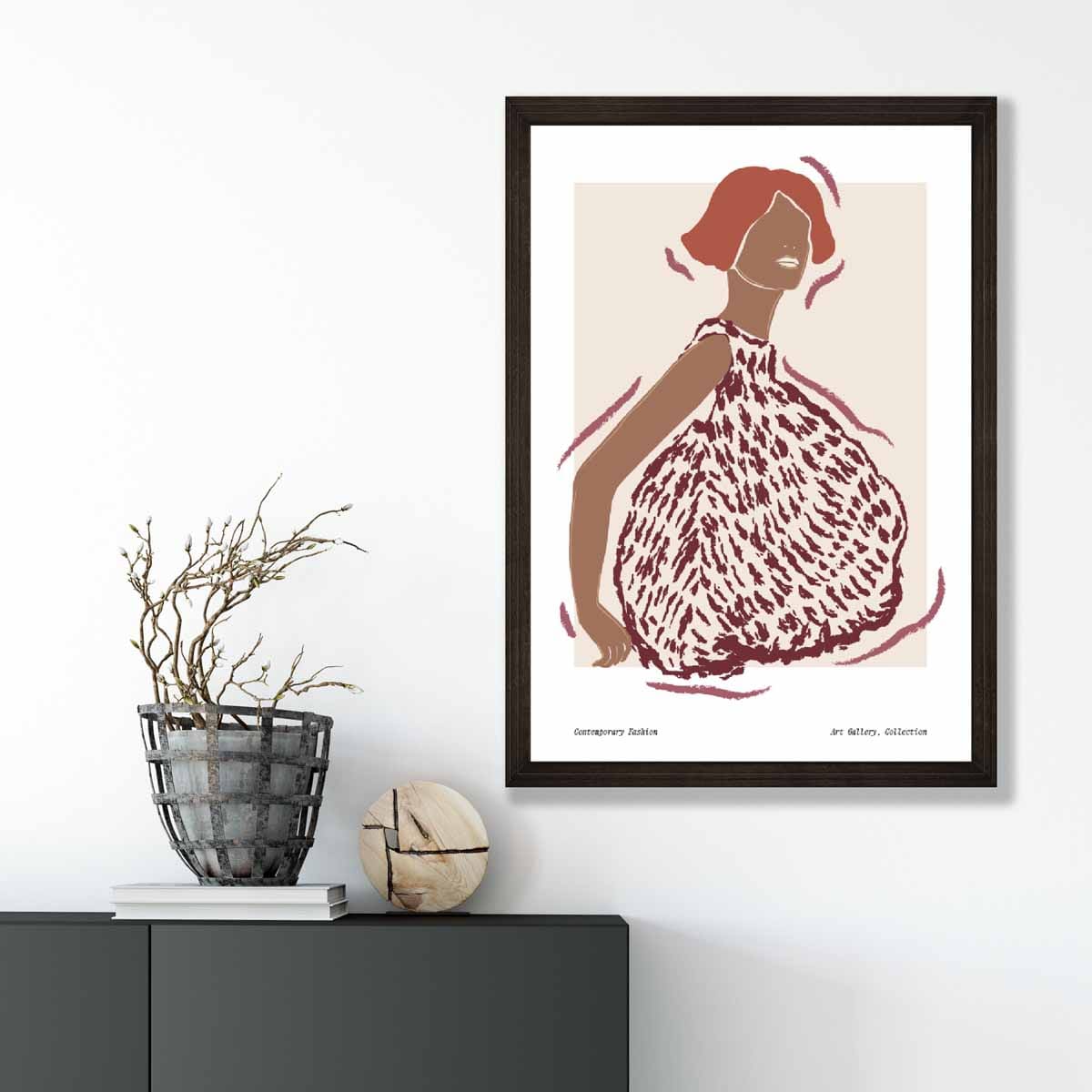 Vrouwen Poster Minimalistisch Modern Ontwerp voor Wanddecoratie 3