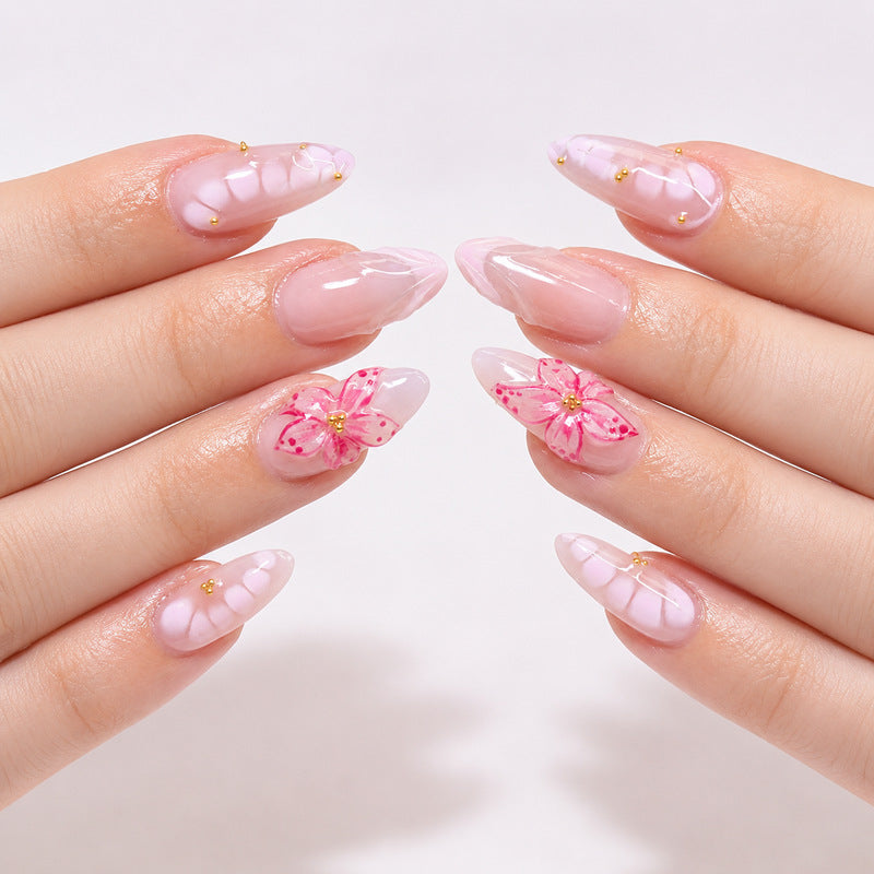 Vrouwen Press-On Nagels Artistiek Design voor Diverse Gelegenheden 2