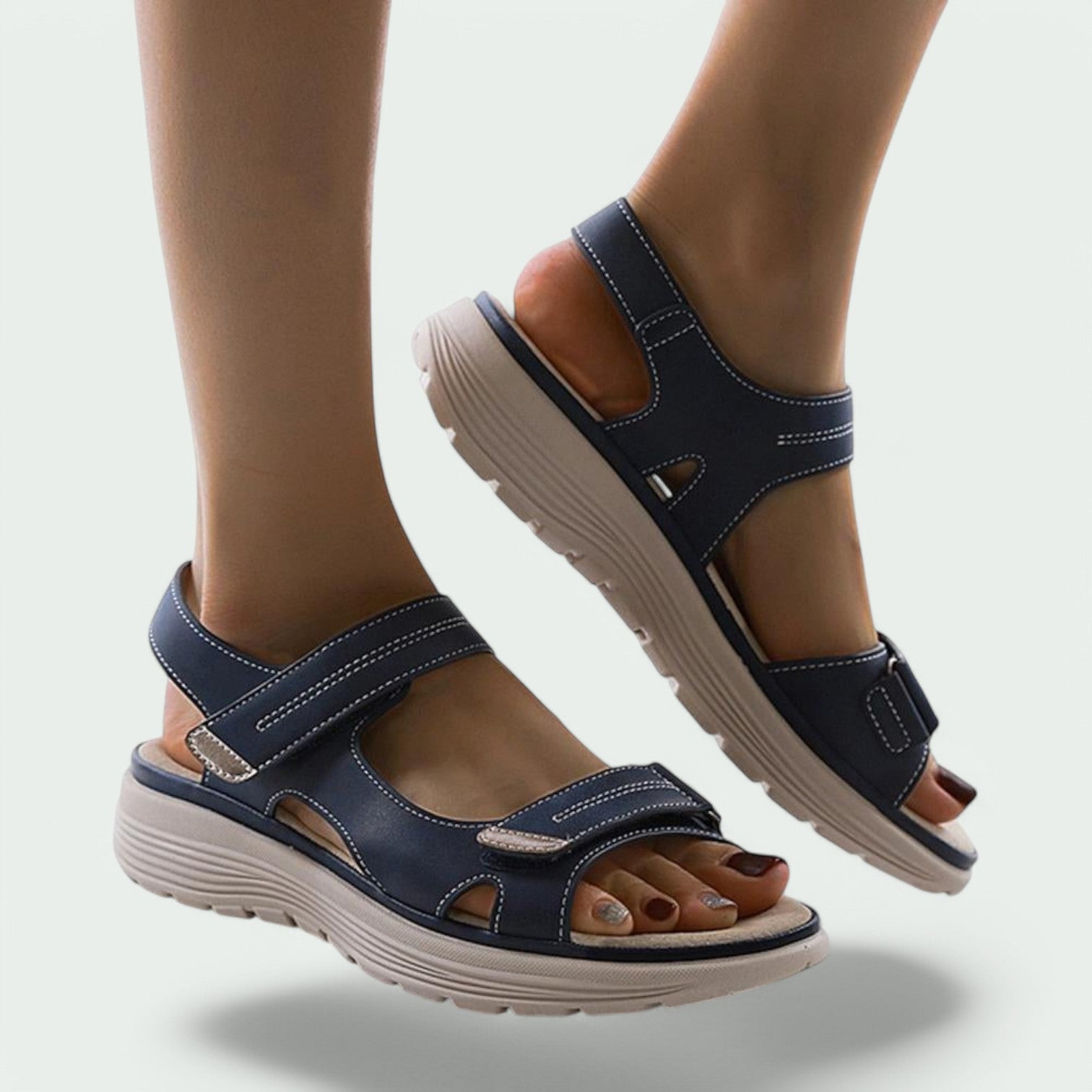 Vrouwen Sandalen Met Ondersteuning En Ademend Materiaal 2