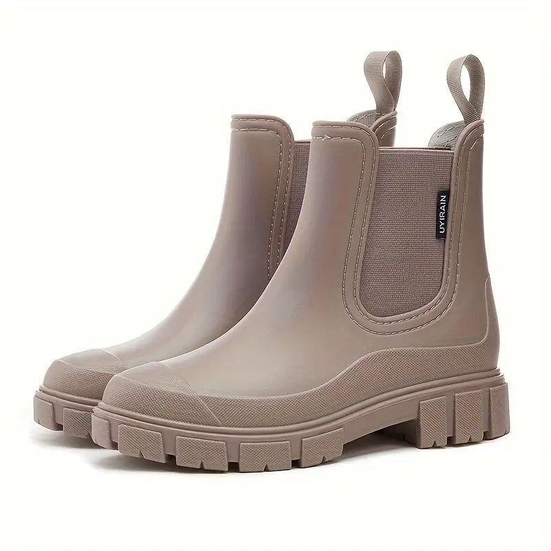 Vrouwen Waterdichte Regenlaarzen met Antislip Zool 1
